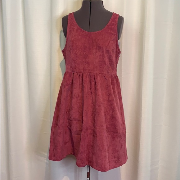 Listicle Dresses & Skirts - Listicle Corduroy Plum Dress